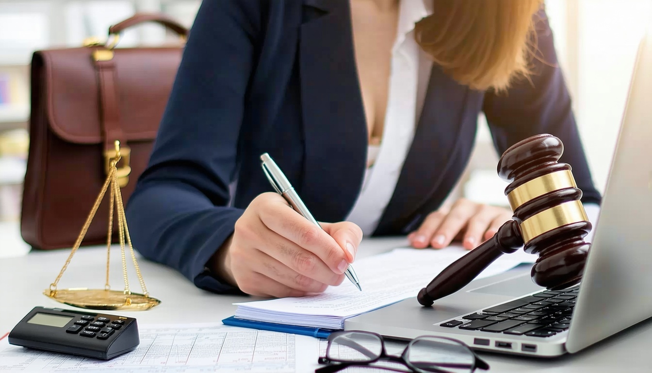 Traveler consulting with a legal expert online